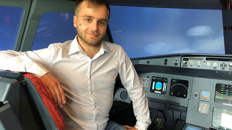 Tobias Zocher wollte schon immer Pilot werden. Jetzt freut er sich auf eine internationale und hochspannende Zukunft als Ideengeber für den Luftverkehr der kommenden Jahrzehnte.