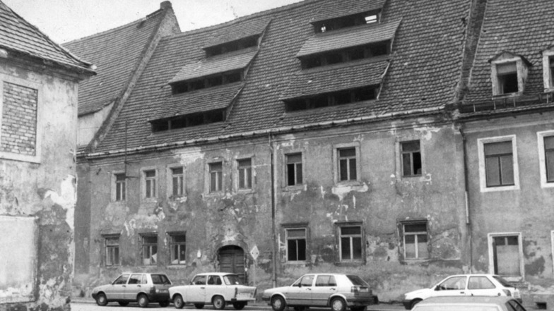 Ziemlich desaströs: So sah das ehemalige Gerberhaus, Lange Straße 22, im August 1994 aus.