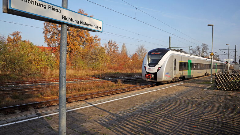 Riesa: Zugverkehr nach Elsterwerda und Chemnitz wird eingestellt