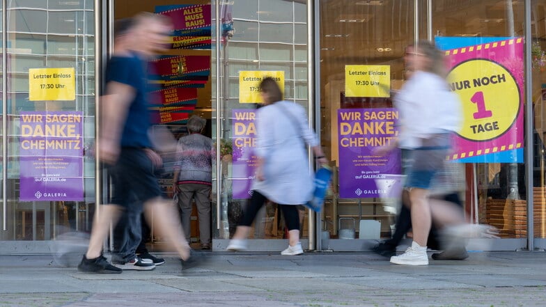 Nach der dritten Insolvenz des Handelskonzerns Galeria stand das Chemnitzer Warenhaus im Frühjahr endgültig auf der Schließungsliste