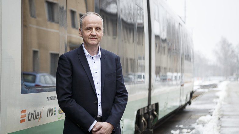 Andreas Trillmich (54) ist Geschäftsführer der neu gegründeten Görlitzer Verkehrsbetriebe GmbH. Zuvor war er beim Trilex.