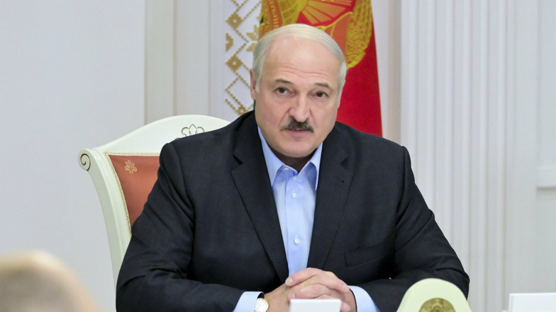 Alexander Lukaschenko, Präsident von Belarus, schweigt zu den Vorkommnissen.