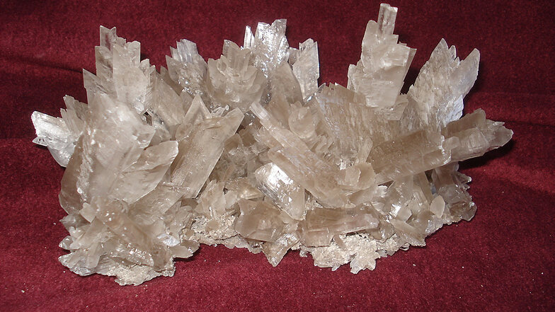 Auch dieser Kristall gehört zur Sammlung der Mineralienfreunde aus Hoyerswerda.
