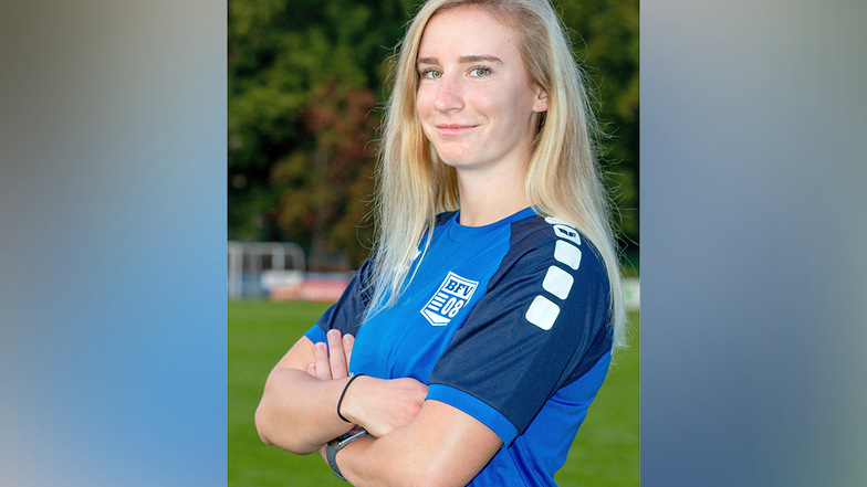 Sarah Wilsch ist Stürmerin der Frauen-Regionalligamannschaft des Bischofswerdaer FV 08.