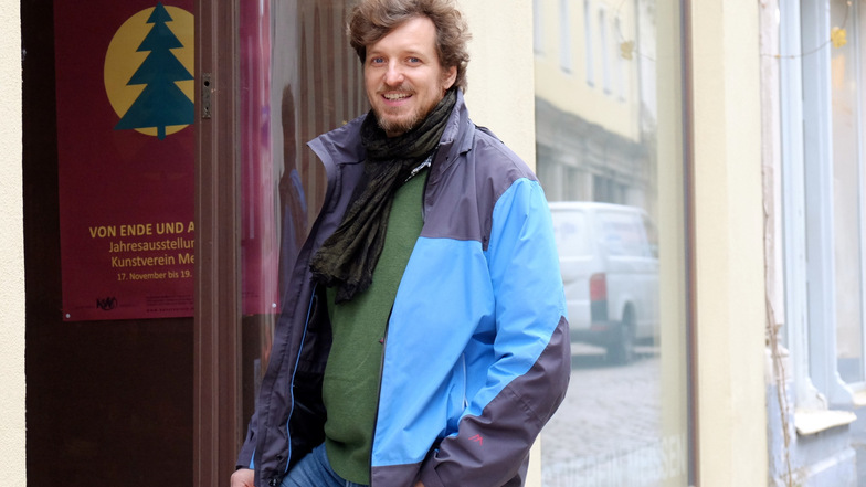 Daniel Bahrmann, langjähriger Vorsitzender des Meißner Kunstvereins, will für die SPD in den Stadtrat.