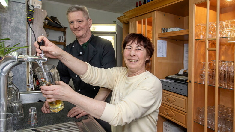Das Gastwirtspaar Diana Behner und Andreas Müller setzt in der Gaststätte der „Naturheilfreunde“ auf gutbürgerliche deutsche Küche.