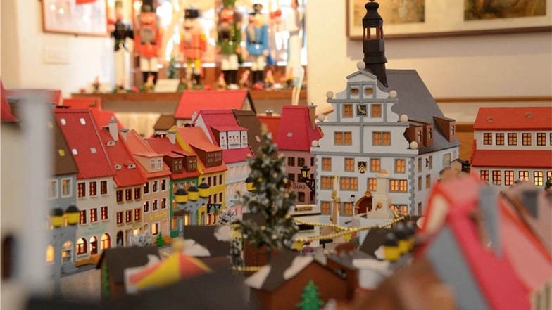 Im Museum ist der Dippser Weihnachtsmarkt schon eröffnet.