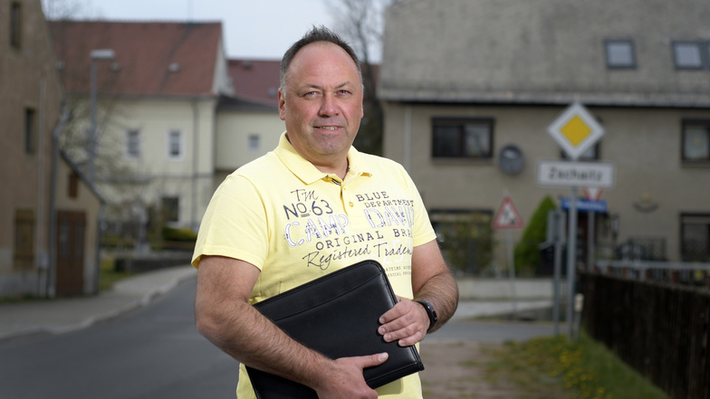 Mario Oehmigen tritt für die Freien Wähler der Gemeinde Zschaitz-Ottewig bei der Kommunalwahl an.