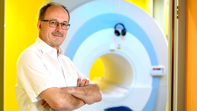 Dr. med. Uwe Liebscher leitet seit 1. Januar das Institut für radiologische Diagnostik an den Krankenhäusern in Zittau und Ebersbach. Er übernimmt in schwierigen Zeiten.