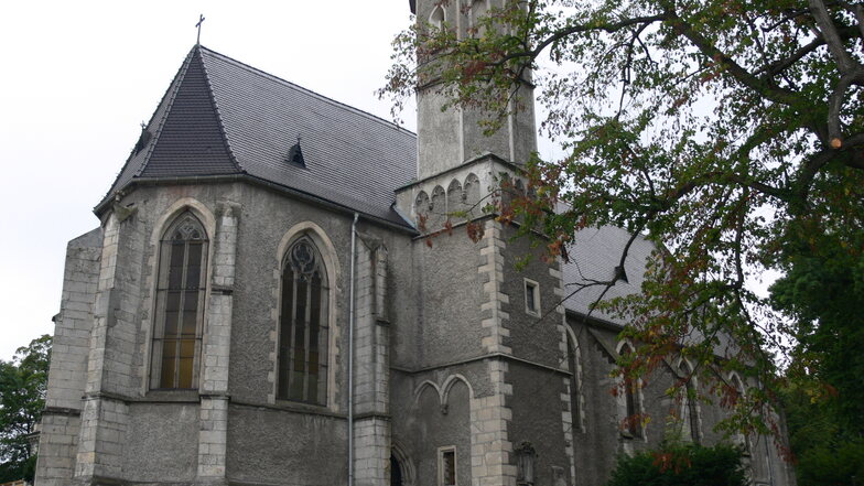 Die Frauenkirche in Lauban.