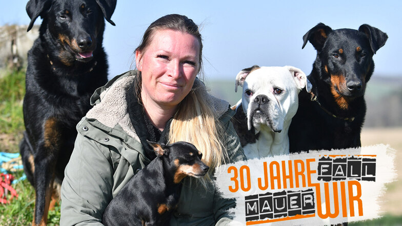 Rückkehrerin Juliane Hille aus Sebnitz. Sie führt eine Hundeschule.