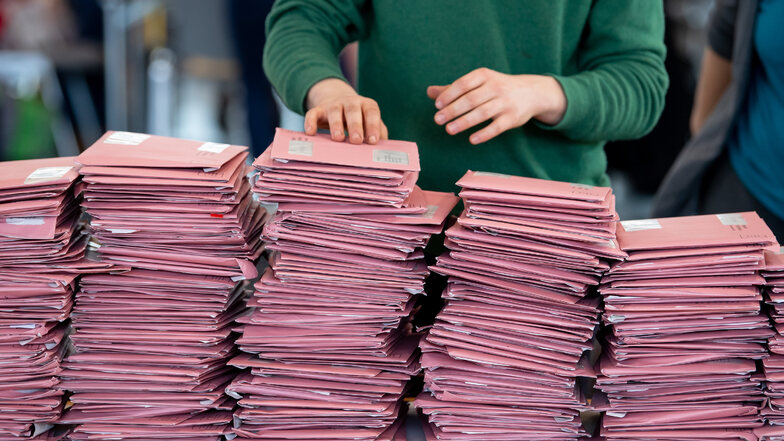 Die durch Briefwahl abgegebenen Stimmen werden in Döbeln in diesem Jahr in sechs Briefwahllokalen ausgezählt.