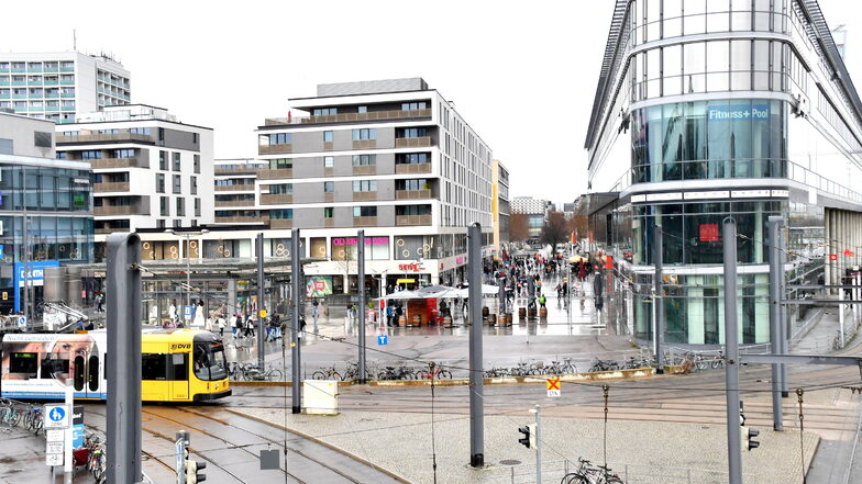 Kriminalitätsschwerpunkt Wiener Platz in Dresden: "Im Gros sind es Verstöße gegen das Betäubungsmittelgesetz"