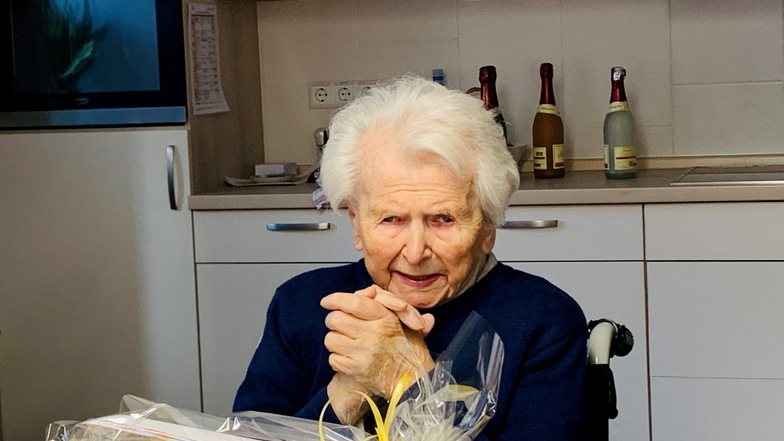 Elfriede Goschütz feiert jetzt ihren 107. Geburtstag. Sie ist die älteste Görlitzerin.