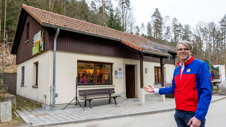 Wie die Bergwachthütte im Bielatal durch "Kilometergeld" gerettet wurde