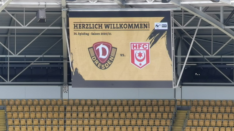 Dynamo Dresden trifft heute auf den Halleschen FC. 14 Uhr ist Anstoß im Rudolf-Harbig-Stadion.
