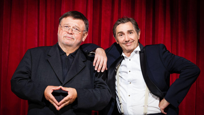Manfred Breschke und Thomas Schuch sind Gründer und Namensgebers des Dresdner Kabaretts.