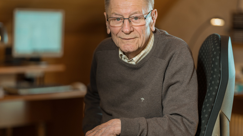 Professor Dr. Dr. Gerhard Merkel (89) war von 1969 bis 1985 mit Unterbrechungen Direktor für Forschung im Kombinat Robotron in Dresden.
