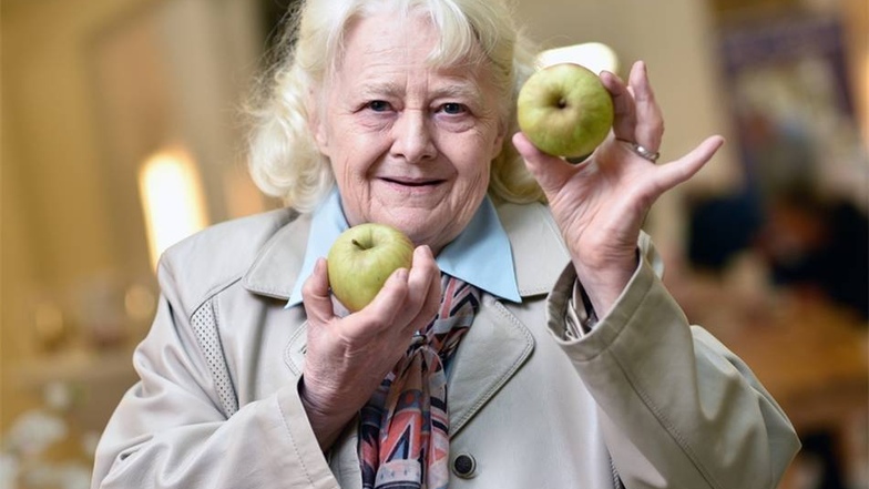 Obst ins Gemüse: Aus klassischen Zutaten wie Äpfeln zaubert Ursula Hoffmann gerne etwas Originelles. Originell nannte die Jury auch ihren gefüllten Kohlrabi, mit dem die Dresdnerin den zweiten Platz belegte.