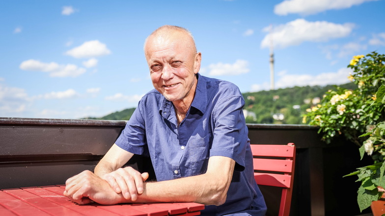 Mit Fernsehturmblick: Für den Ruhestand in Dresden hat Frank Haubitz genaue Pläne.