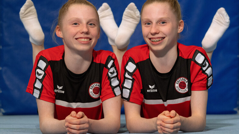 Alexa und Paulina Krause wollen für den Dresdner SC zur Europameisterschaft.