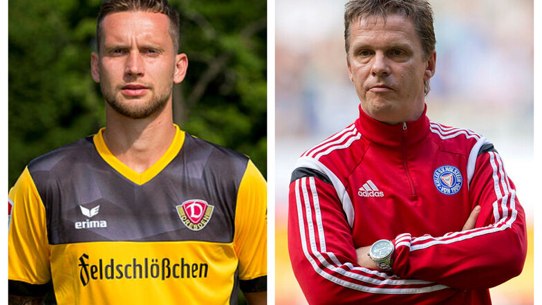 Manuel Konrad hat für Dynamo zwischen 2016 und 2018 insgesamt 44 Spiele bestritten, Karsten Neitzel (rechts) seine Anfänge als Profi in Dresden erlebt. Jetzt treffen sich beide in Malaysia.