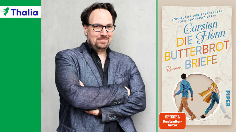 Erleben Sie eine bewegende Lesung mit Carsten Henn, Autor von Bestsellern wie "Der Buchspazierer", und entdecken Sie sein neuestes Werk "Die Butterbrotbriefe" in all seiner Tiefe und Emotionalität!