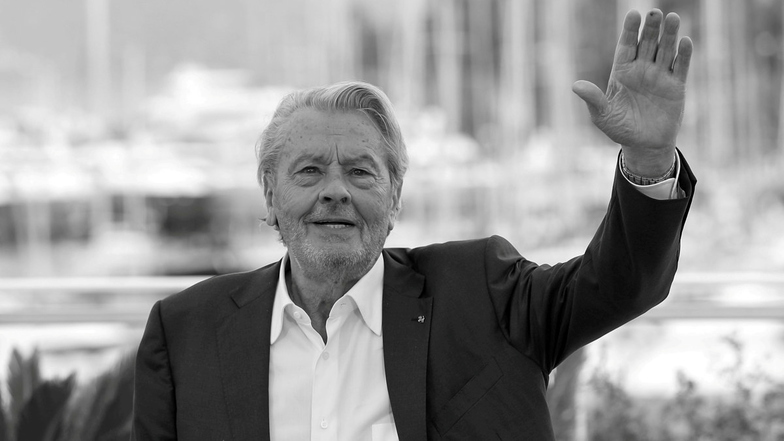 Filmschauspieler Alain Delon ist im Alter von 88 Jahren gestorben,