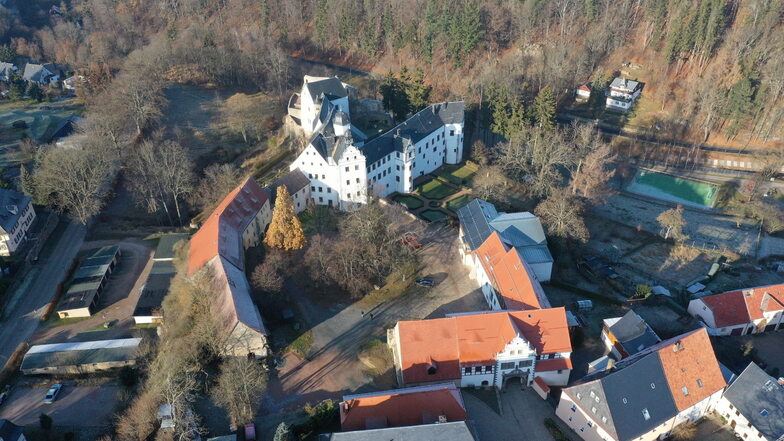 Der Innenhof von Schloss Lauenstein soll neu gestaltet werden.