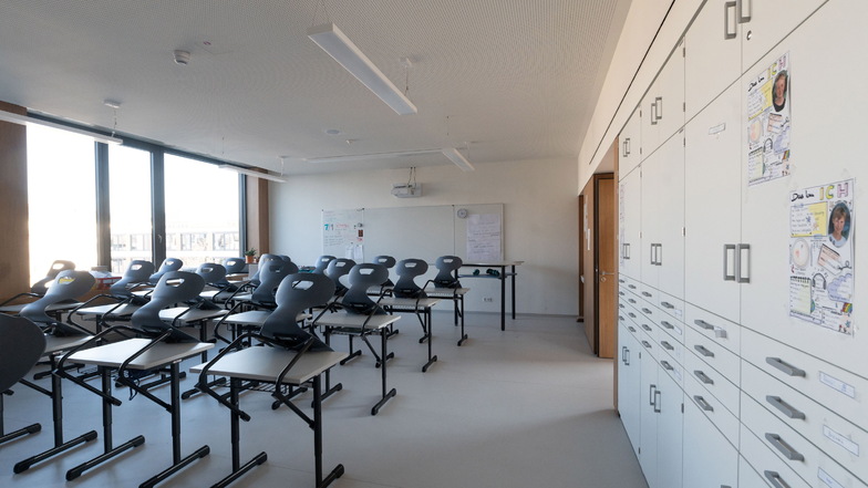 Moderne Klassenräume und Fachkabinette sollen gute Lernbedingungen bieten.