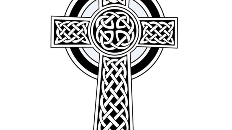 Das Ring- oder Keltenkreuz ist ein heidnisches Sonnensymbol, das in den christlichen Kontext übernommen wurde. Man findet es z.B. auf Grabsteinen und Mahnmalen.