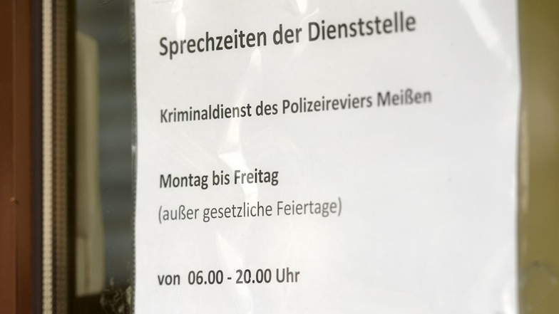 Neue Öffnungszeiten im Polizeirevier in Radebeul-Ost.