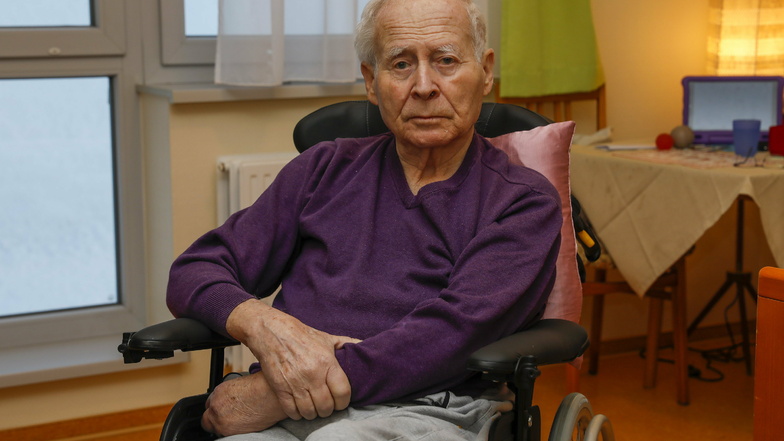 Reiner Hummel hat sechs lange Wochen in Quarantäne in seinem Zimmer im Pflegeheim verbracht.