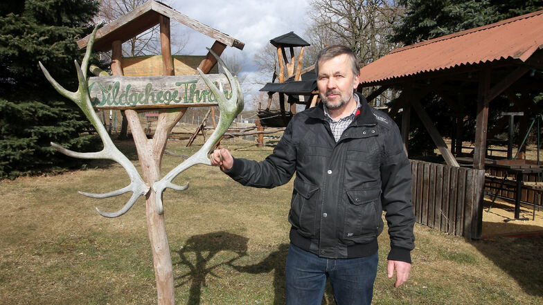 Gehen die Lockerungen der coronabedingten Einschränkungen weiter, will Joachim Mitschke seinen Freizeit-, Wild- und Campingpark in Thräna zu Himmelfahrt öffnen.