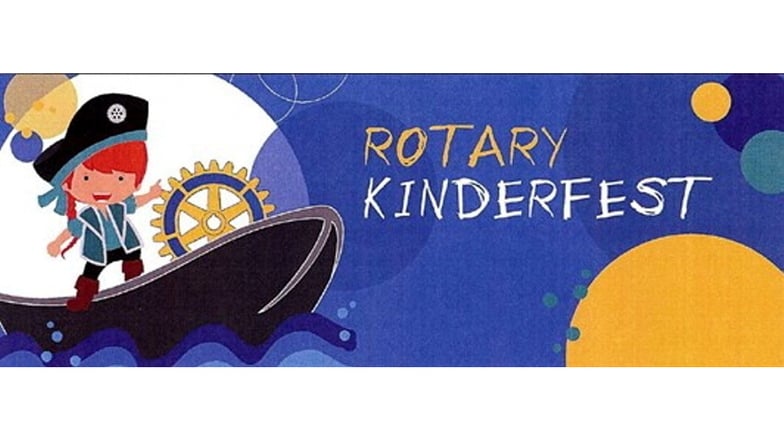 Mit diesem Logo machen die Organisatoren vom Rotary Club Meißen auf das Kinder- und Familienfest aufmerksam, zu dem sie am 1. Juni auf den Heinrichsplatz einladen.