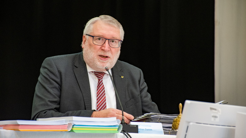 Mittelsachsens Landrat Matthias Damm (CDU) erhofft sich eine schnelle Regierungsbildung.