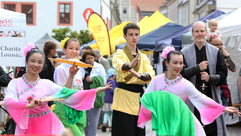 Pirnas "Markt der Kulturen" feiert Jubiläum
