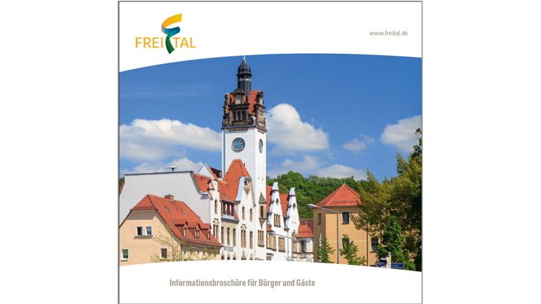 Auf 128 Seiten präsentiert die Stadtverwaltung alles Wissenswerte über Freital.