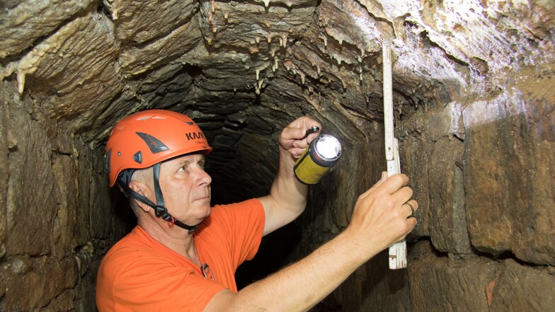 500 Jahre alte Tropfsteine in der Unterwelt von Dresden entdeckt