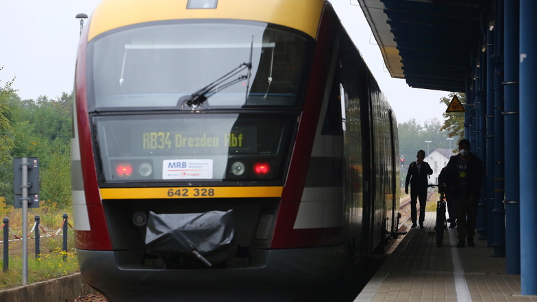 Auch die RB 33 fährt ab dem 2. Januar wieder im Stundentakt zwischen Dresden und Königsbrück.