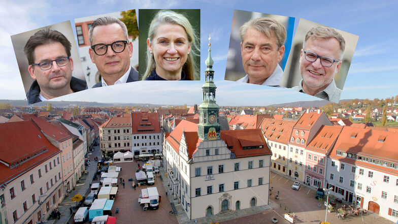 Eine Stadt, fünf Kandidaten und viele Fragen: Pirna vor der Oberbürgermeisterwahl