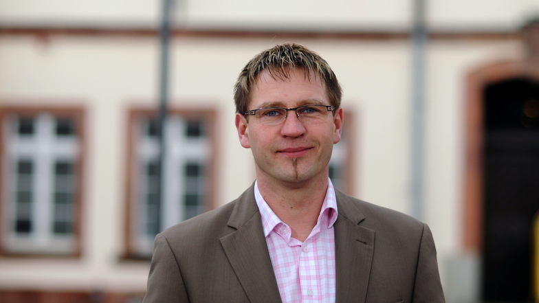 Carsten Graf geht für SPD, Linke. Grüne und Wählervereinigung als Bürgermeisterkandidat für Leisnig ins Rennen.
