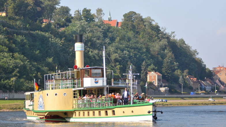 Der Dampfer Stadt Wehlen ist der älteste der Flotte. Zum Ende der prognostizierten Elbeschifffahrtszeit ist er etwa 186 Jahre alt.