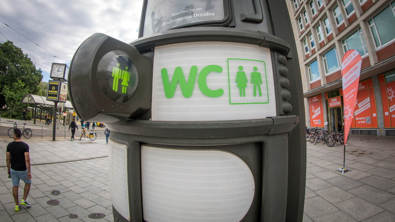 Bisher gibt es in Dresden 86 öffentlich nutzbare Toilettenanlagen.
