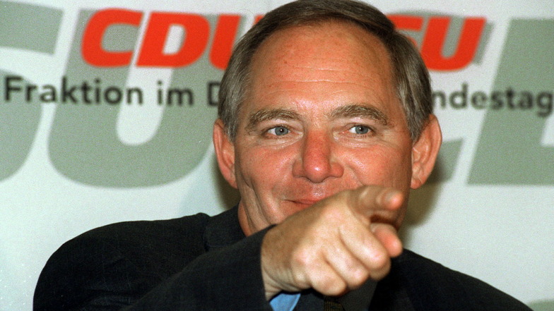 1997 war Schäuble noch Fraktionsvorsitzender der CDU-CSU Bundestagsfraktion