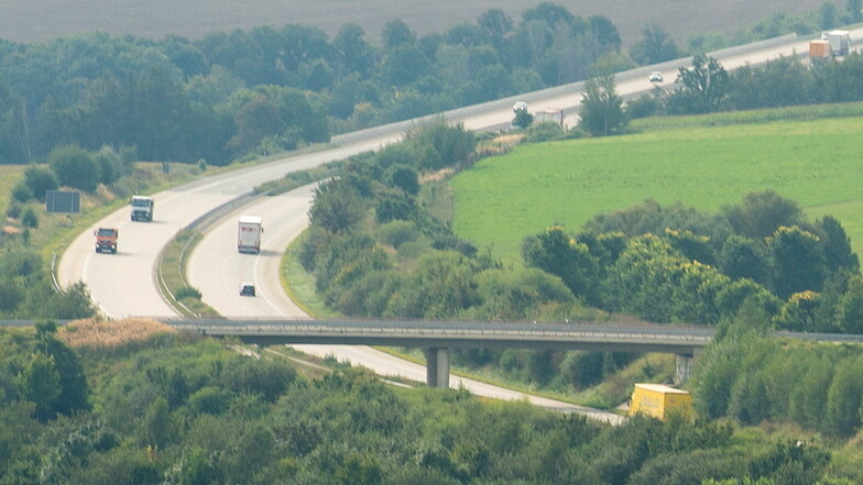 A17: Es wird eng zwischen Heidenau und Bahretal