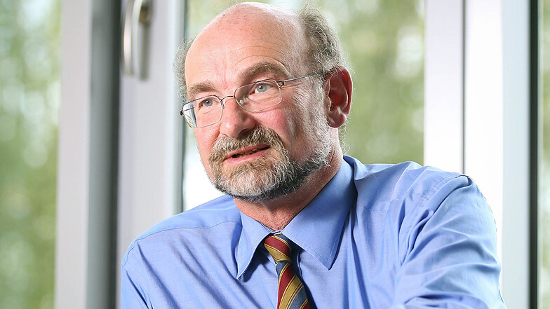 Roland Sauerbrey, war viele Jahre Wissenschaftlicher Direktor des Helmholtz-Zentrums Dresden-Rossendorf (HZDR) bei einem Interview 2014.
