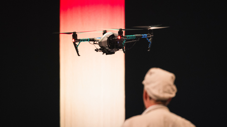 Drohnenshow-Premiere höchstens durchwachsen