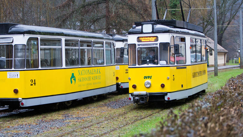 Die Kirnitzschtalbahn wird ab Donnerstag wieder planmäßig fahren.