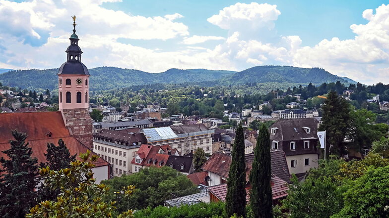 Blick auf die Innenstadt von Baden-Baden: Der Kurort ist einer von dreien in Deutschland, die jetzt den begehrten Welterbetitel bekamen.